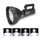 Set 2 x Lanterna LED cu trepied, 60W, raza de actiune 1KM, 4 moduri de iluminare, functie Powerbank