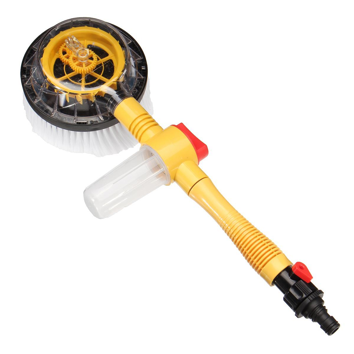 Set de perii pentru spalat masina, rotire 360°, curatare la presiune inalta