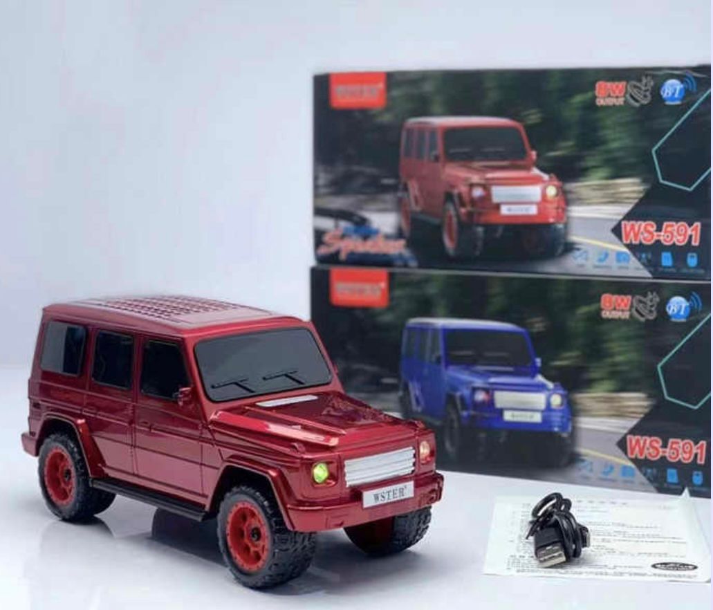 Boxă Portabilă WirelessTip Mașină 4x4
