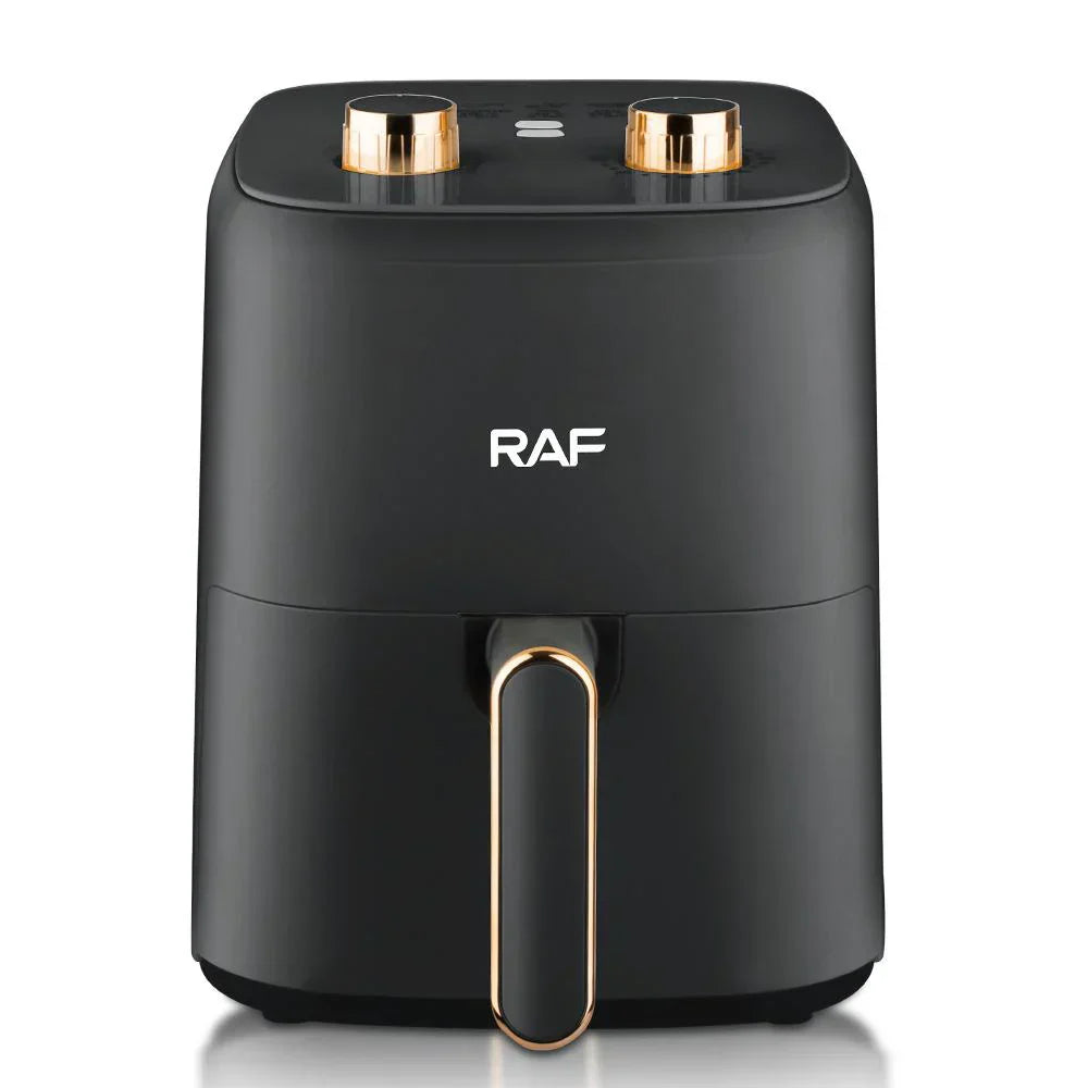 Friteuza Air Fryer RAF R5237 cu aer cald, fără ulei – Capacitate 3L, 12 Programe, 1300W