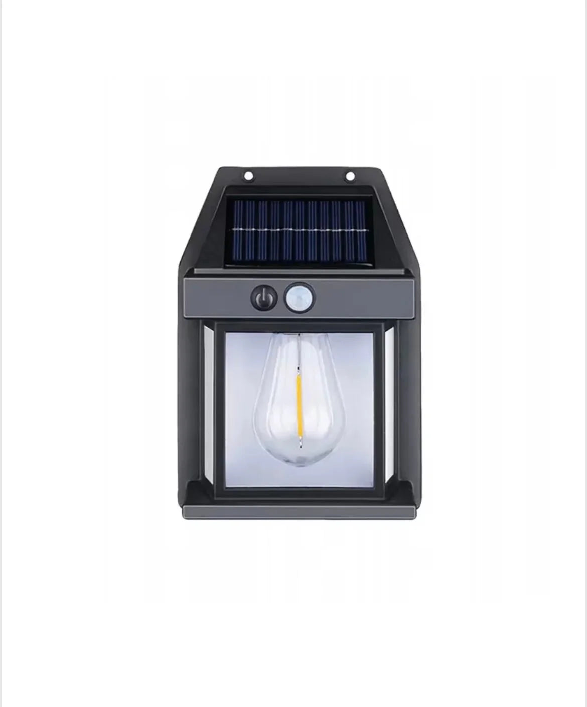 Lanternă LED de 60W cu trepied și baterie externă + lampă de perete cu senzor de mișcare solară (3W, neagră)