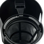 Filtru de cafea, Hoffmans HM-3009, electric, 1200W, 1500 ml, Plastic si Sticla, 30x22x16cm, Negru