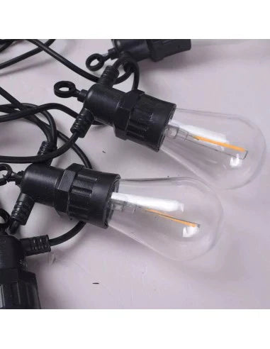 Ghirlanda solara 20 m cu 20 becuri LED