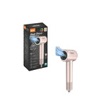 Uscator de par cu ioni negativi, RAF R4503G, 1600W, 2 viteze, buton de aer rece, 1 cap magnetic inclus