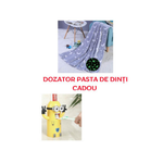 Patura copii luminoasa, efect fosforescent + CADOU DOZATOR PASTA DE DINTI