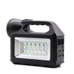 Kit Solar-lanterna Led Multifunctionala Cu Panou Solar, 3 Becuri, Power Bank