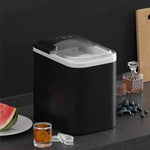 Masina de gheata portabila, Hoffmans HM-9811, 120W, 1.5L, ABS, 32x22x31 cm, negru