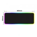 Mouse Pad pentru jocuri RGB (80x30cm) – Impermeabil, antiderapant + Mașină cu telecomanda pentru cățărare pe perete