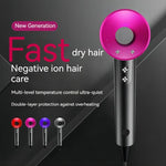 Uscator de par, Multifunctional, 3 Trepte putere, Gri/Roz