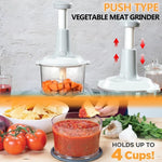 Pachet Bucătărie - Tocător Manual 2L + Set 30 Capace Termoizolante Reutilizabile