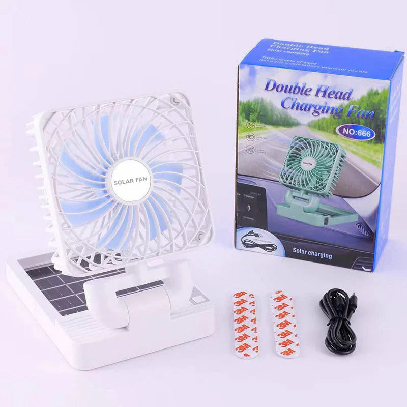 Ventilator Portabil de Masa Solar USB