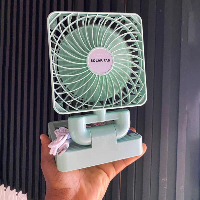 Ventilator Portabil de Masa Solar USB