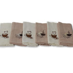 Set 2x Prosoape pentru bucatarie din bumbac, set de 6 prosoape