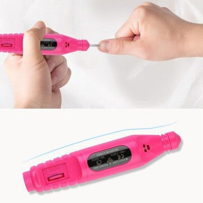 Pila de unghii, electrica, incarcare cu USB