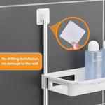 Suport multifunctional, cu 3 polite, pentru depozitare, pentru baie sau bucatarie