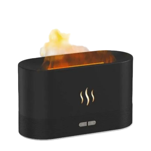 Umidificator cu difuzor de aroma si efect de flacara
