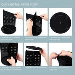 Organizator rotativ pentru cosmetice - 360 grade