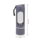 Mini Blender Electric, Portabil si Multifunctional, 12 lame din otel, Fara BPA, Capacitate 450ml