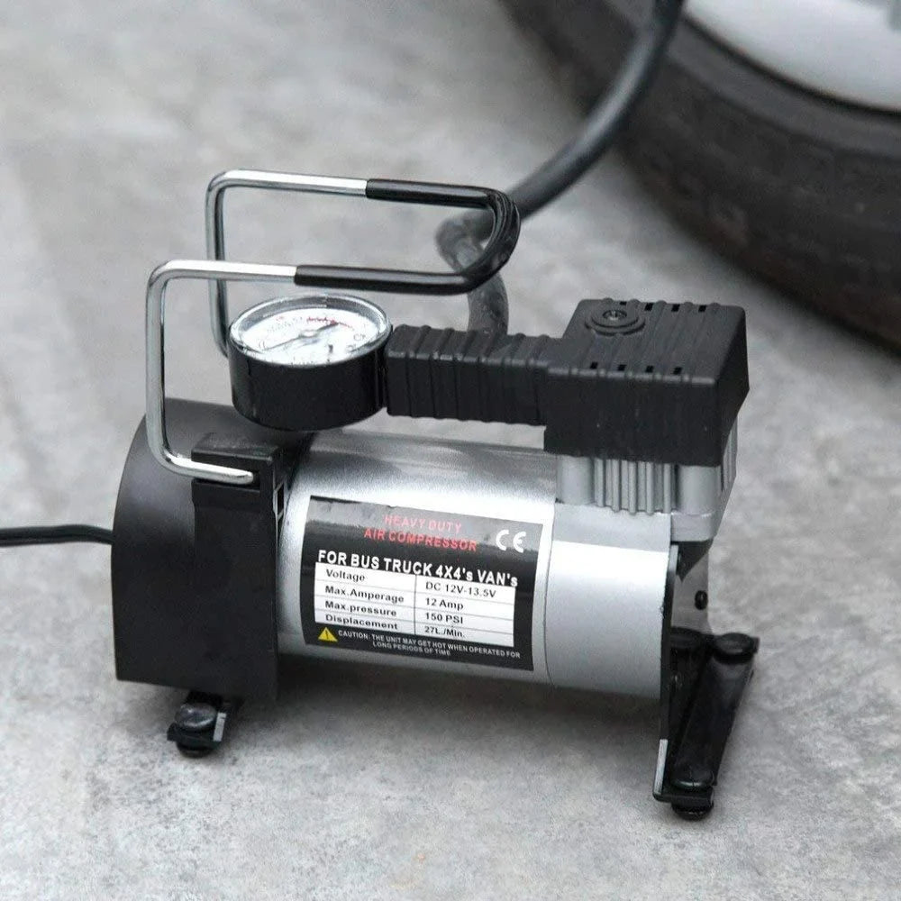 Compresor auto de putere mare, 12 V, pentru microbuz, SUV sau camionete