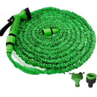 Furtun extensibil pentru gradina, lungime 60m, aparat de udat inclus!