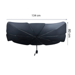 PACHET Lanterna LED, reincarcabila, functie Powerbank, 4 moduri iluminare, trepied inclus + Parasolar pliabil tip umbrela pentru parbrizul masinii