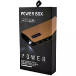 Baterie externa 30000 mah cu display LCD, Led si 3 iesiri USB