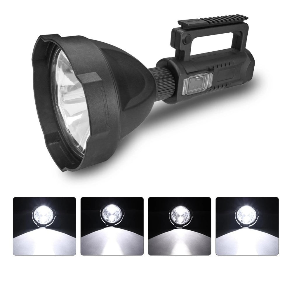 PACHET Lanterna LED, reincarcabila, functie Powerbank, 4 moduri iluminare + Set Termos cu 2 cani extra, perete dublu vacuum izolator