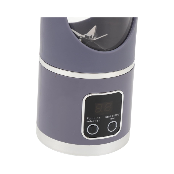 Mini Blender Electric, Portabil si Multifunctional, 12 lame din otel, Fara BPA, Capacitate 450ml