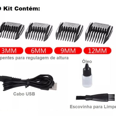 Aparat profesional pentru tuns caini, DL-D99 + Perie cu autocuratare blana de animale, cu buton CADOU