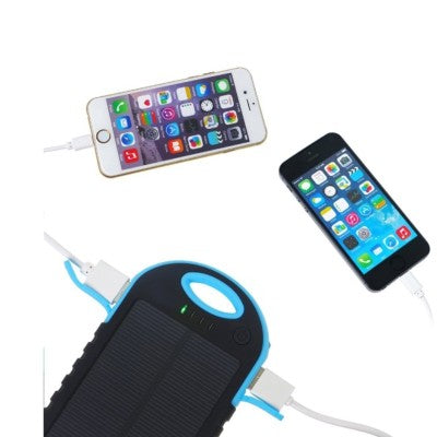 Baterie solară externă de 5000 mAh – rezistentă la șocuri și apă