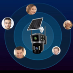 Camera Supraveghere 4G cu Panou Solar - Dubla Lentila 360°, Full HD, Viziune Nocturna Color + Card 32GB