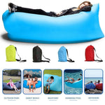 Set 3 x Saltea gonflabila Lazy Bag umflare cu aer