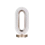 Set 2 x Lampa Diamond Crystal LED cu 3 temperaturi de culoare, alb rece, alb cald, neutru, culoare auriu