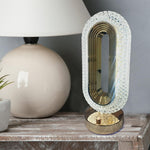 Set 2 x Lampa Diamond Crystal LED cu 3 temperaturi de culoare, alb rece, alb cald, neutru, culoare auriu